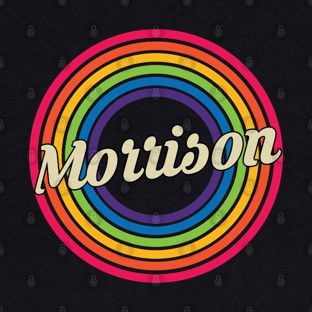 Morrison - Retro Rainbow Style by MaydenArt